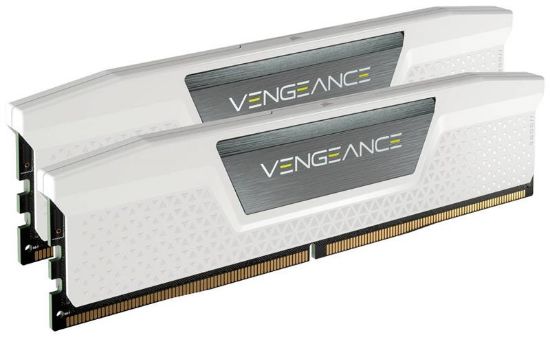  Зображення Пам'ять DDR5  32GB  5200MHz PC5-41600  (Kit of 2x16GB)  Corsair Vengeance White) 